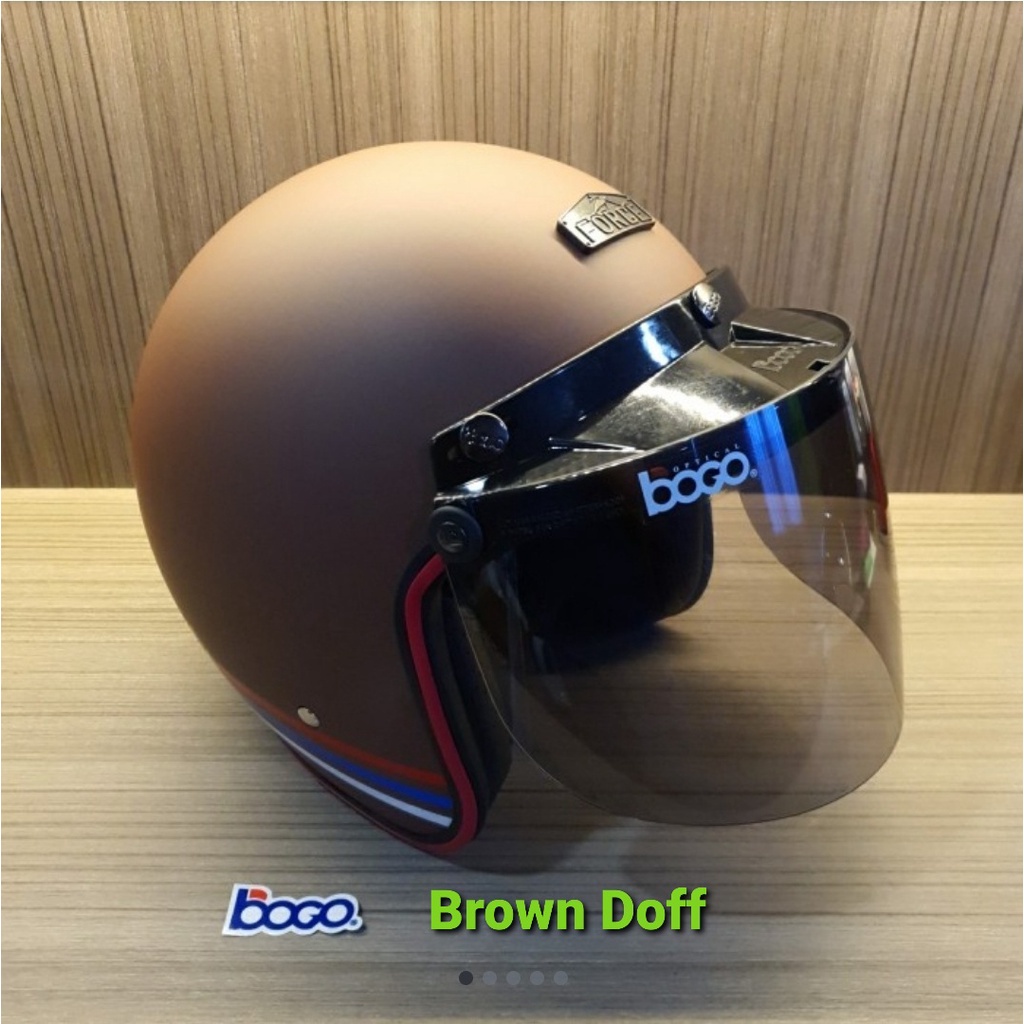 Helm Motor RETRO FORCE 03 Zone SNI