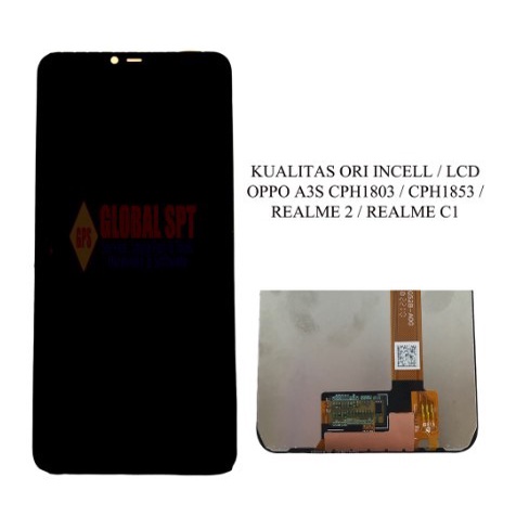 LCD TOUCHSCREEN OPPO A3S UNIVERSAL / CPH1803 / CPH1853