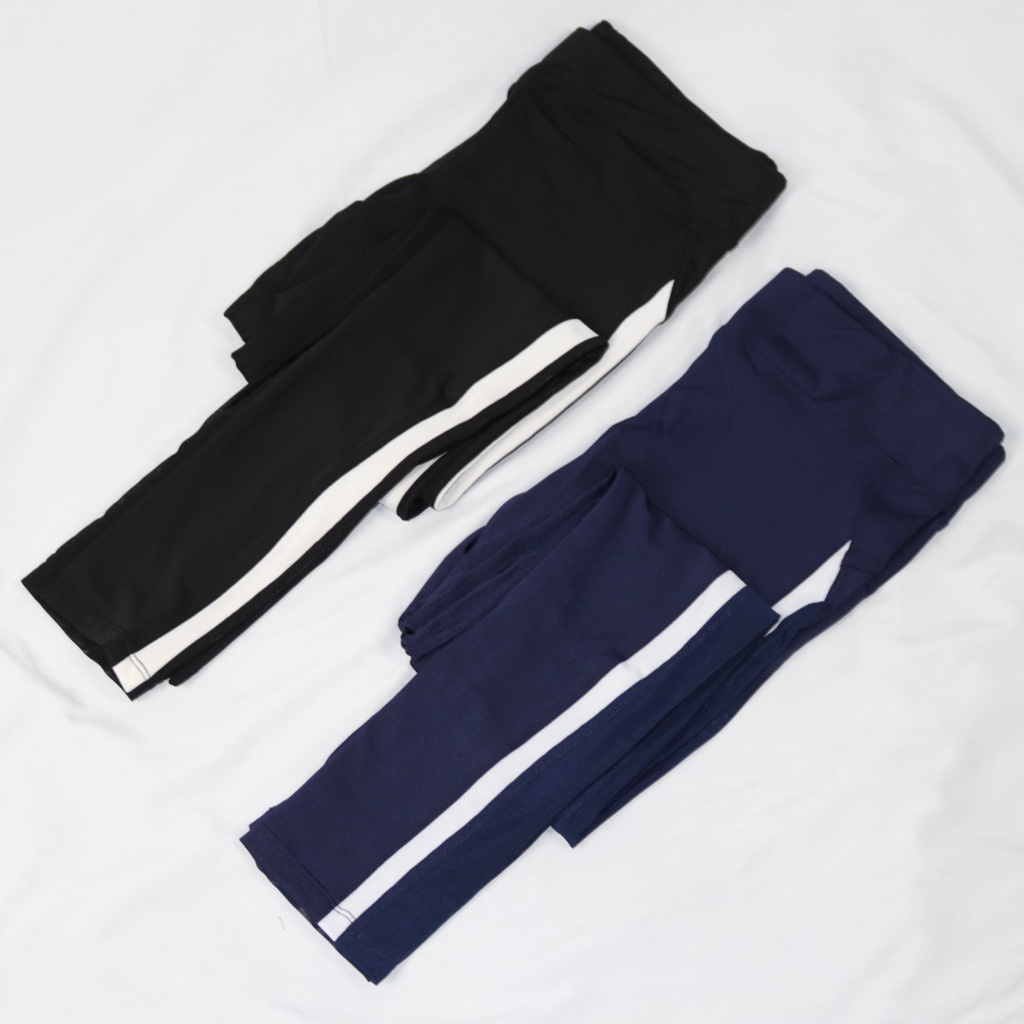 INSPORT - Legging Sport Celana Senam Olahraga Murah Model Jaring Belakang 8005