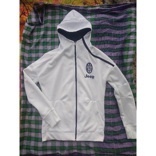JAKET Juventus ZNE putih second 16/17
