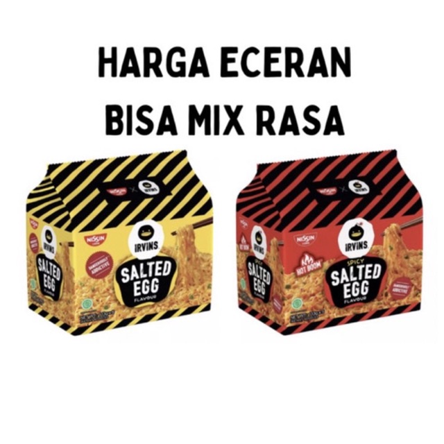 

NISSIN IRVINS SALTED EGG / SPICY ORIGINAL ECERAN TERMURAH