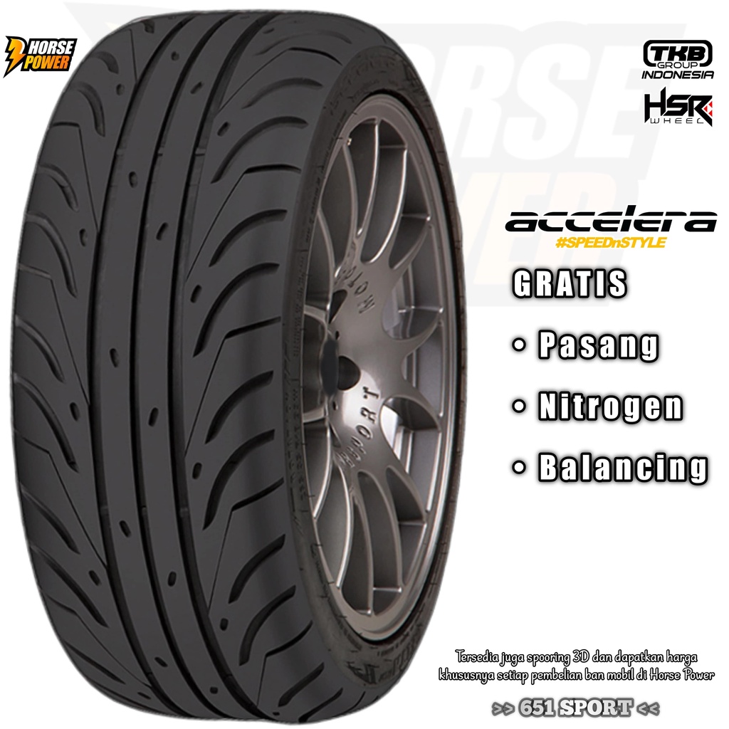 Jual Ban Mobil Semi Slick 195 50 R15 Accelera 651 Sport Shopee Indonesia