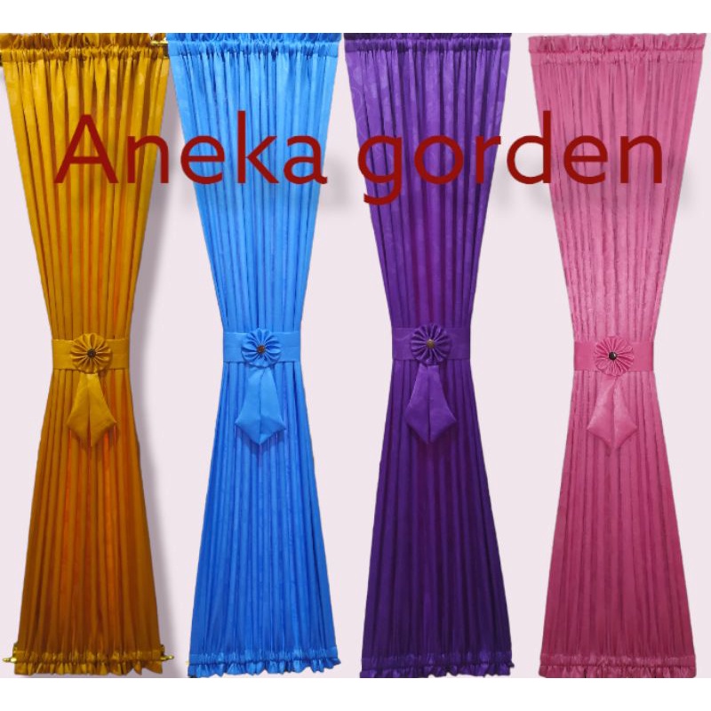 Gorden jendela minimalis kupu-kupu tirai jendela minimalis kupu-kupu gorden sepiral