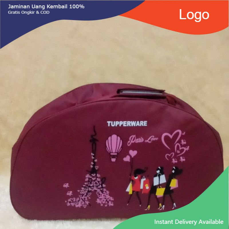 Kitbag Paris Tupperware Tas Jinjing Travelling