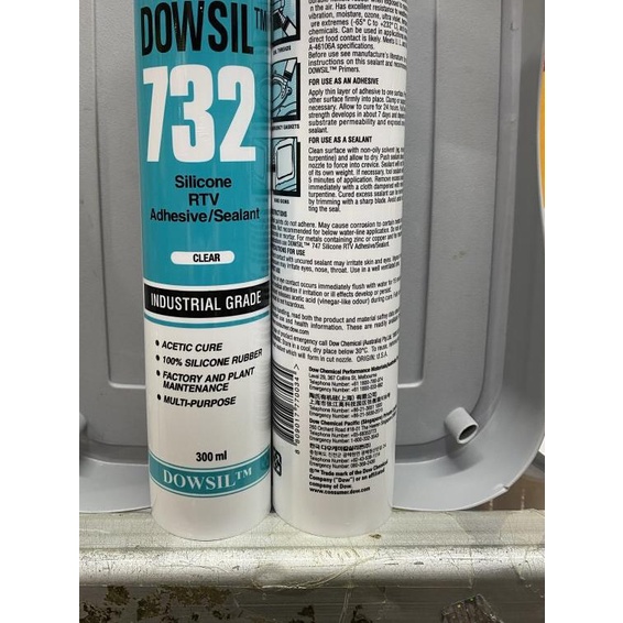 

Dow corning 732/dc 732 multipurpose sealant