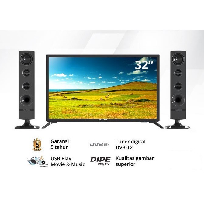 POLYTRON TV LED PLD 32TV0755/1855