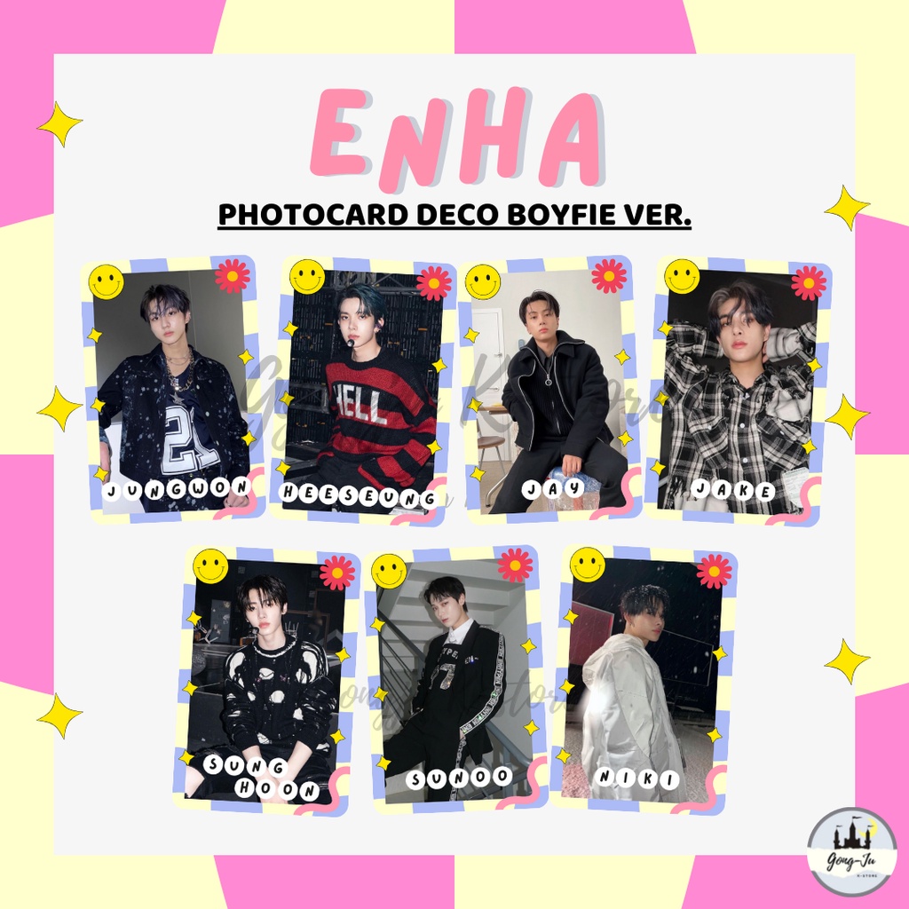 [ COD ] EN- ENHY PHOTOCARD DECO 1