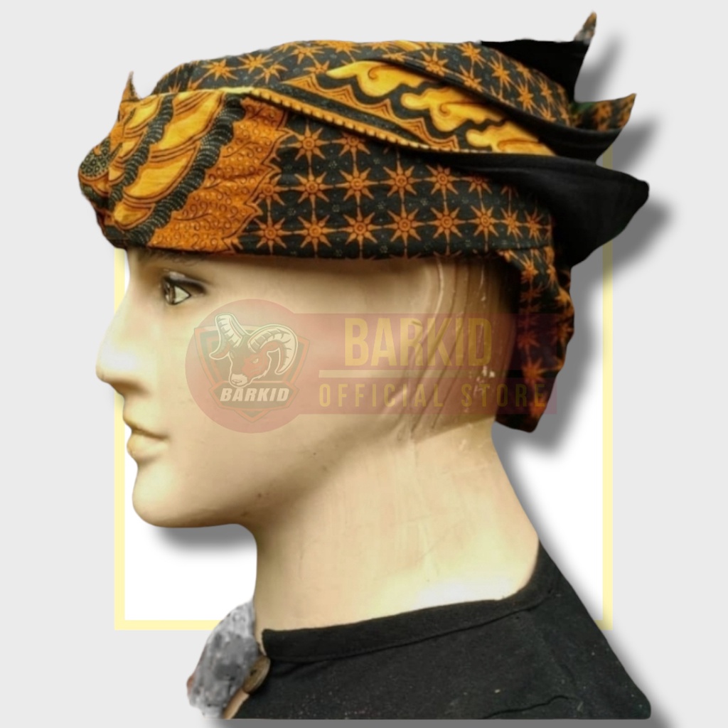 iket merak ngibing praktis permanen siap pakai medium quality iket sunda bendo blangkon Totopong ude