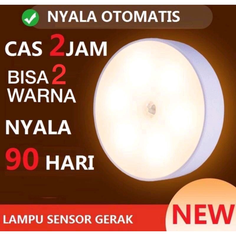 LAMPU SENSOR GERAK / LAMPU TIDUR SENSOR GERAK LED LAMPU LEMARI