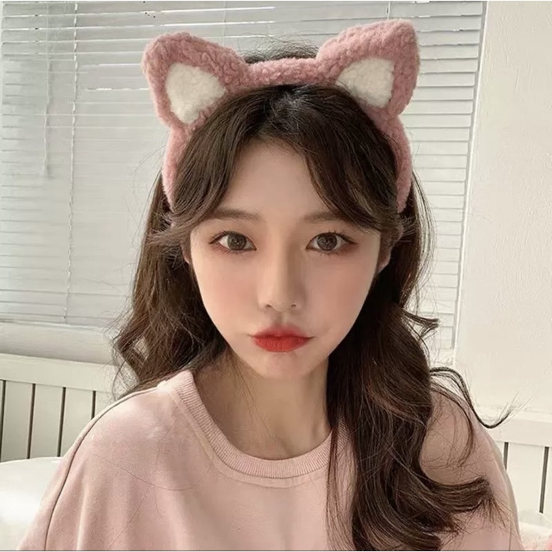 [LITTLE DAISY] PREMIUM QUALITY BANDO CUCI MUKA / BANDANA MAKE UP KOREA STYLE / HAIRBAND MASKERAN / BANDO KOREA