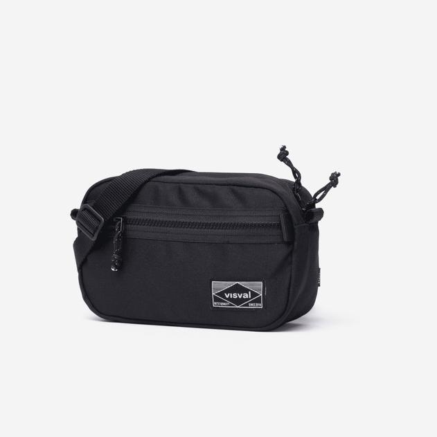 Sling Bag Pouch Kona - Visval - Black - Tas Selempang