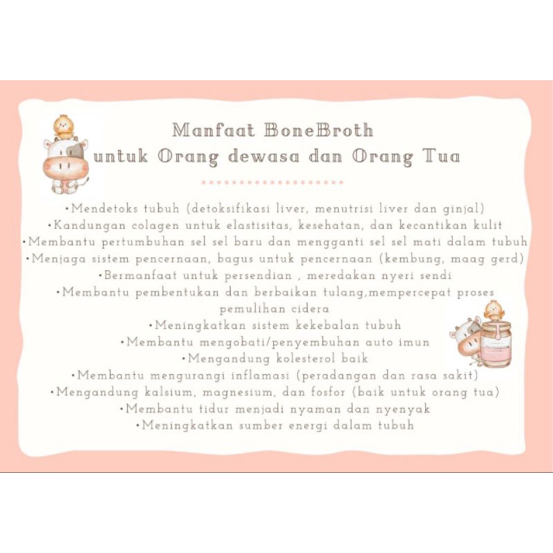 paket chicken bonebroth 20 jar doctorbroth by madam yeni surabaya