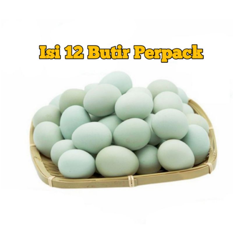 

Telur Bebek Mentah | Isi 12pcs / 12butir Perpack
