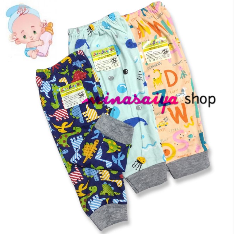 AIRIN BABY 3 pcs Celana Panjang Bayi SNI Newborn