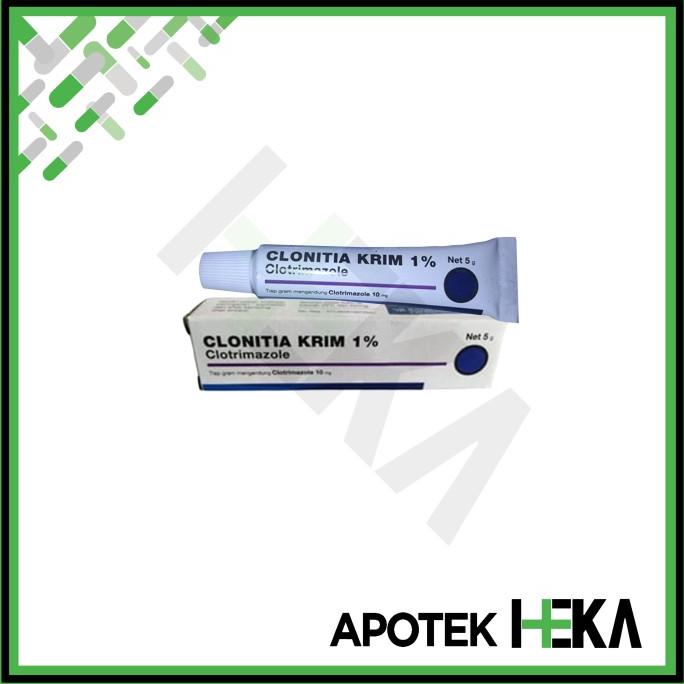 Clonitia Krim 1% Krim Clotrimazole - Salep Mengatasi Jamur