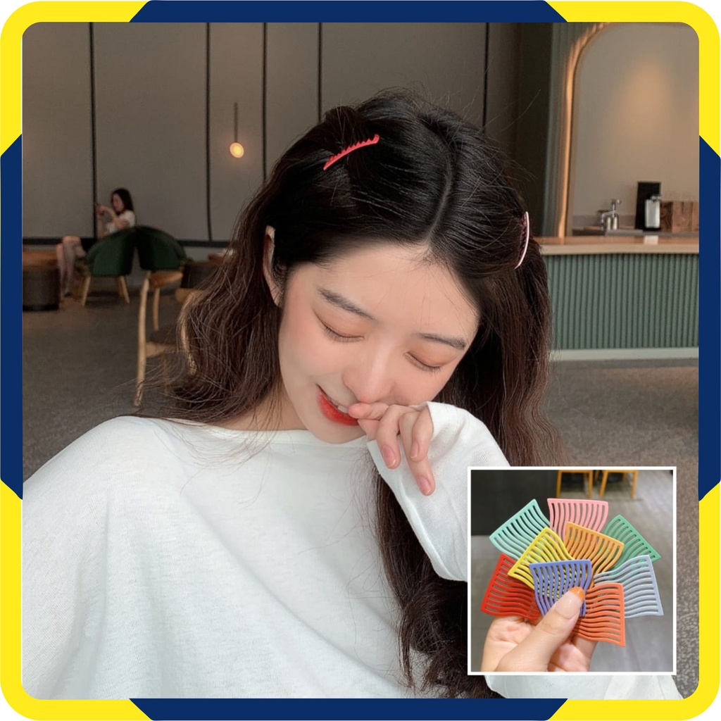 Murah Lebay S213 Sisir Jepit Rambut Klip Penahan Poni Hair Pin Korea