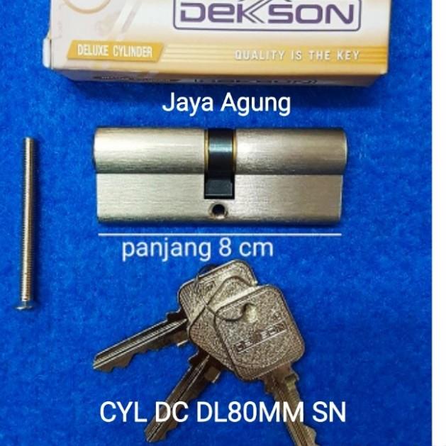 cylinder Dekson DC DL 80mm 8 cm SN /Kunci Silinder Dekson
