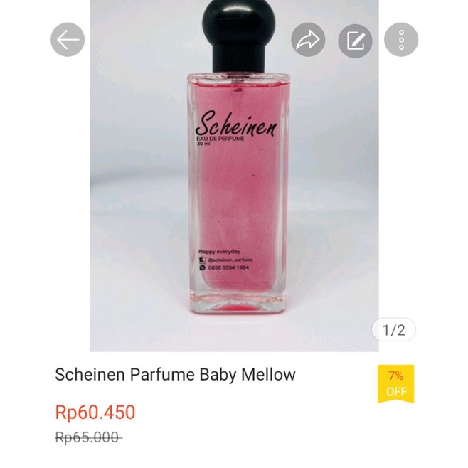 VICTORIA SECRET SCANDALOUS PARFUME ORI