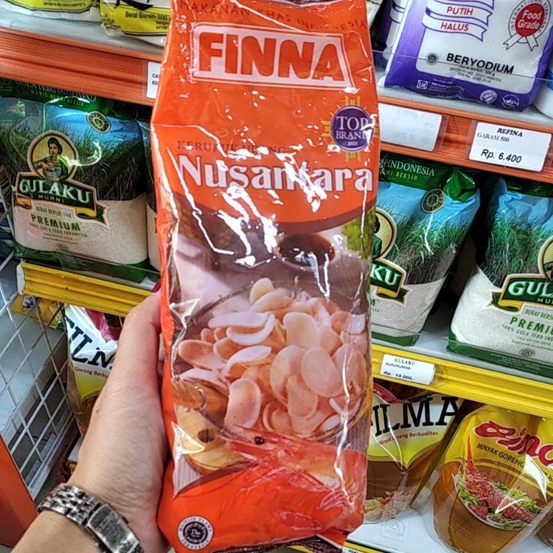 

Finna Kerupuk udang Nusantara 380g