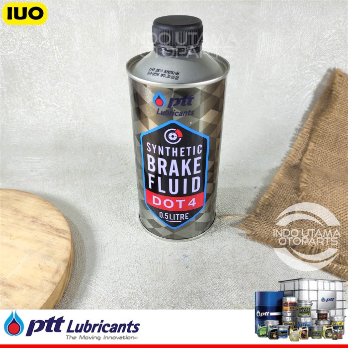 Minyak Rem PTT DOT 4 Brake Fluid 500ml