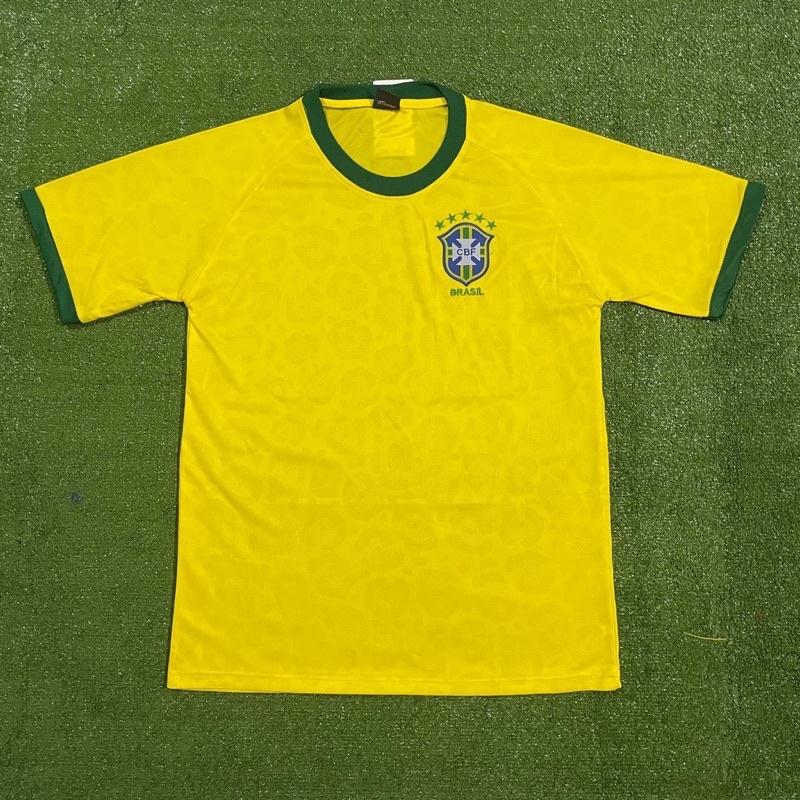 Baju bola brazil World cup grade lokal 2022