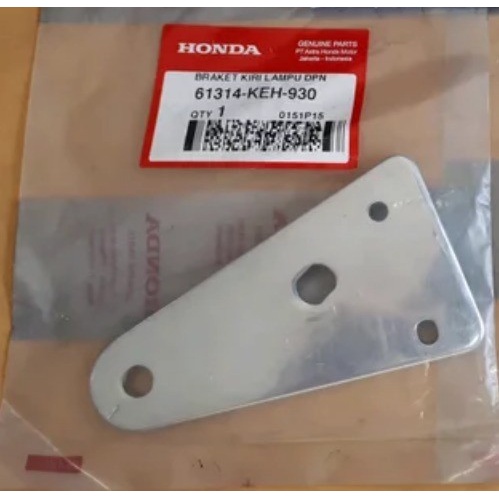 Kupingan Reflektor Braket Lampu Depan Megapro Kiri - 61314KEH930