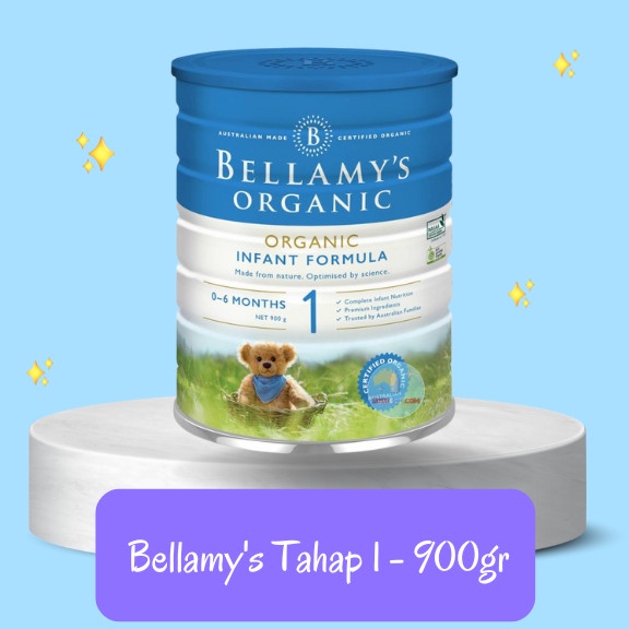 Bellamy's Organic Formula 900 gram / Susu Formula