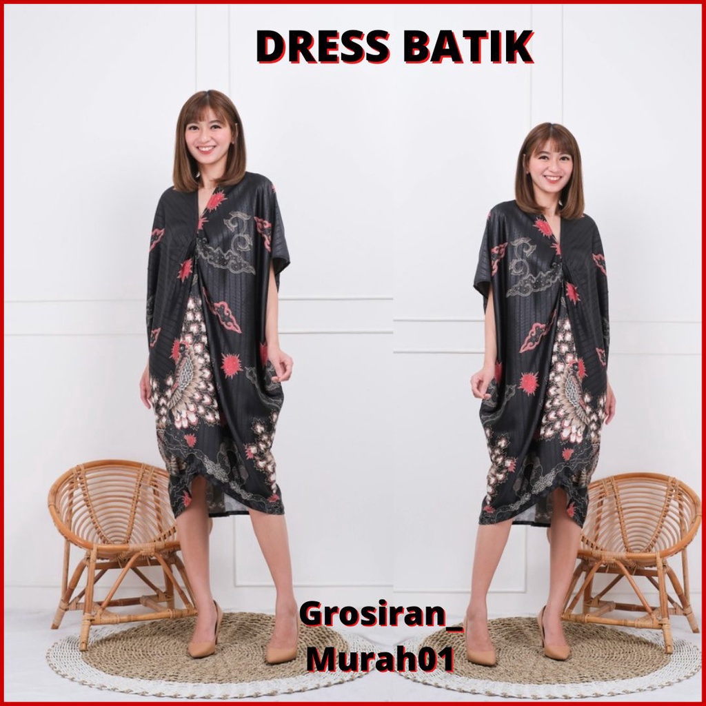 BAJU DRESS NATAL MODEL ACARA FORMAL CASUAL PESTA DAN KONDANGAN BAHAN SATIN RESEPSI KANTOR KEREN PERN