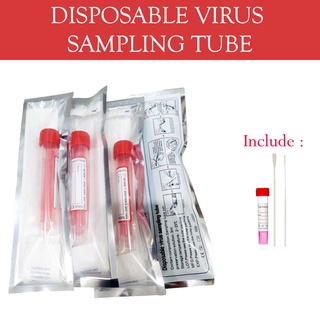 VTM Set AKL Dr Gray Perlengkapan Penyimpanan Hasil Swabb PCR sampling Tube [DVST]