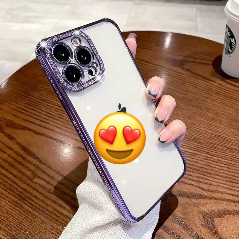 Case Blink Glitter Modern Trendy For Iphone X Xs Xr Max 11 12 13 14 Pro Max Plus 14+ 14Plus FJ05