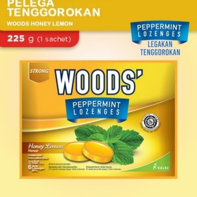 

TERLARIS Woods lozenges honey lemon ( permen) 1 box isi 15 sachet /PERMEN LUNAK/PERMEN VIRAL/PERMEN MILO/PERMEN YUPI/PERMEN JADUL/PERMEN KARET