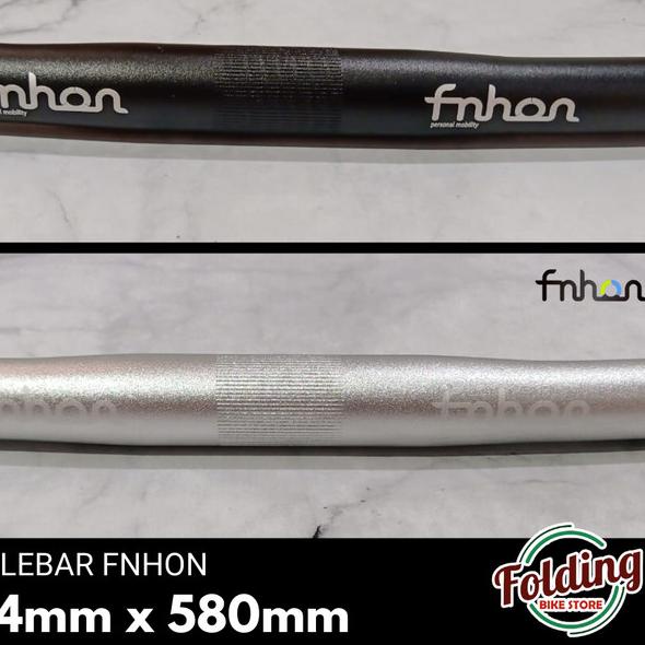 HANDLEBAR FNHON STANG SEPEDA LIPAT - COCOK GUST FREEDOM BLAST STORM - READY BLACK