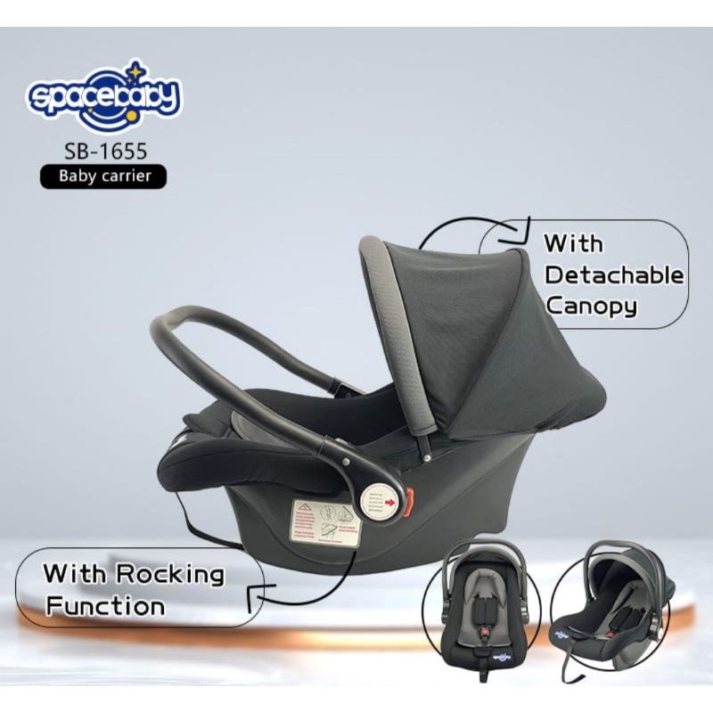 SPACE BABY CARRIER DUDUKAN MOBIL BAYI ANAK PENGAMAN PORTABLE CAR SEAT CARIER SB 1655 SB 1110 SB 1112/ SB 2115 / ESTEEM/DRIVER