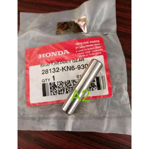 shaft as pen pin gear stater kecil pengantar megapro primus hiu tirev tiger revo crf origional 28132