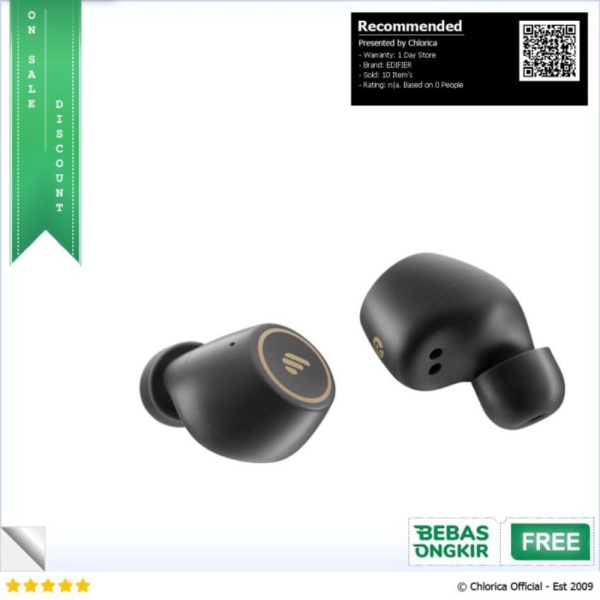 Dijual Edifier TWS1 Pro True Wireless Earbuds Bluetooth 5.2 Earphone - Dark Gray EDIFIER Berkualitas