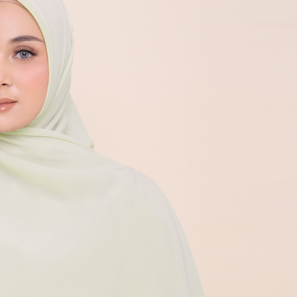 ZM Zaskia Mecca - Hijab Syari Bellsa Shade Of Brown Salt Kerudung Segi Empat