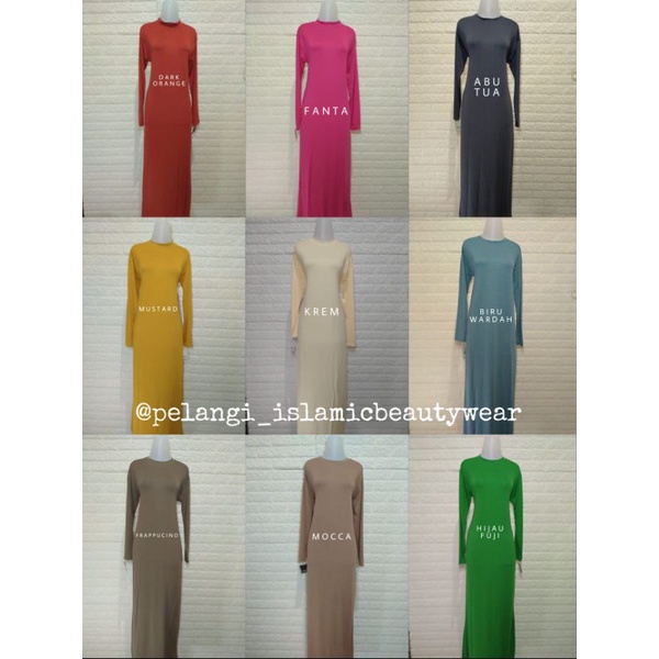 TERMURAH GAMIS SPANDEK | GAMIS DALAMAN KEBAYA SPANDEK