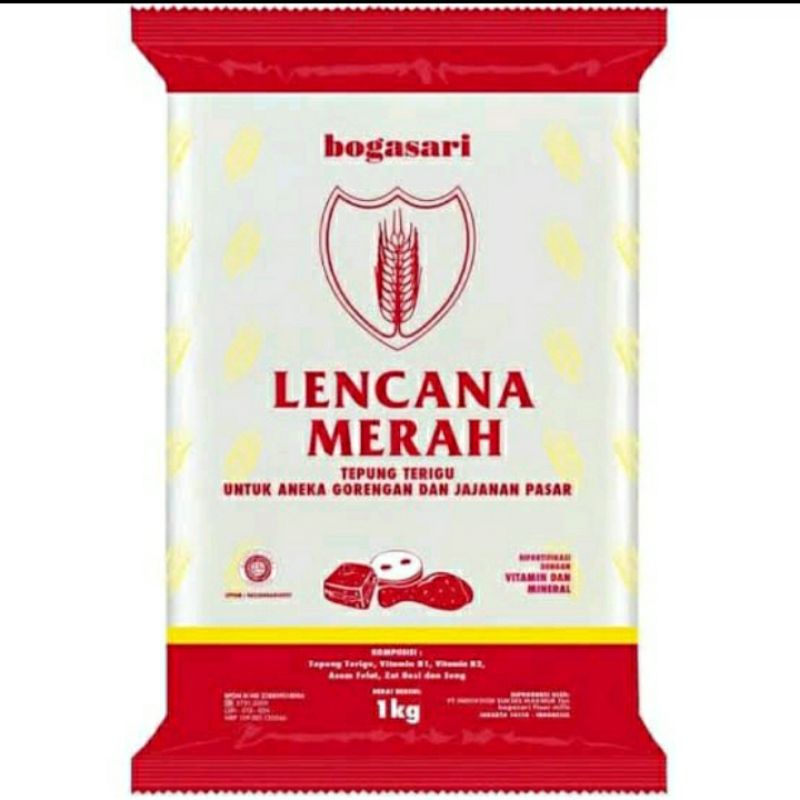 

Tepung Terigu LENCA MERAH 1 kg