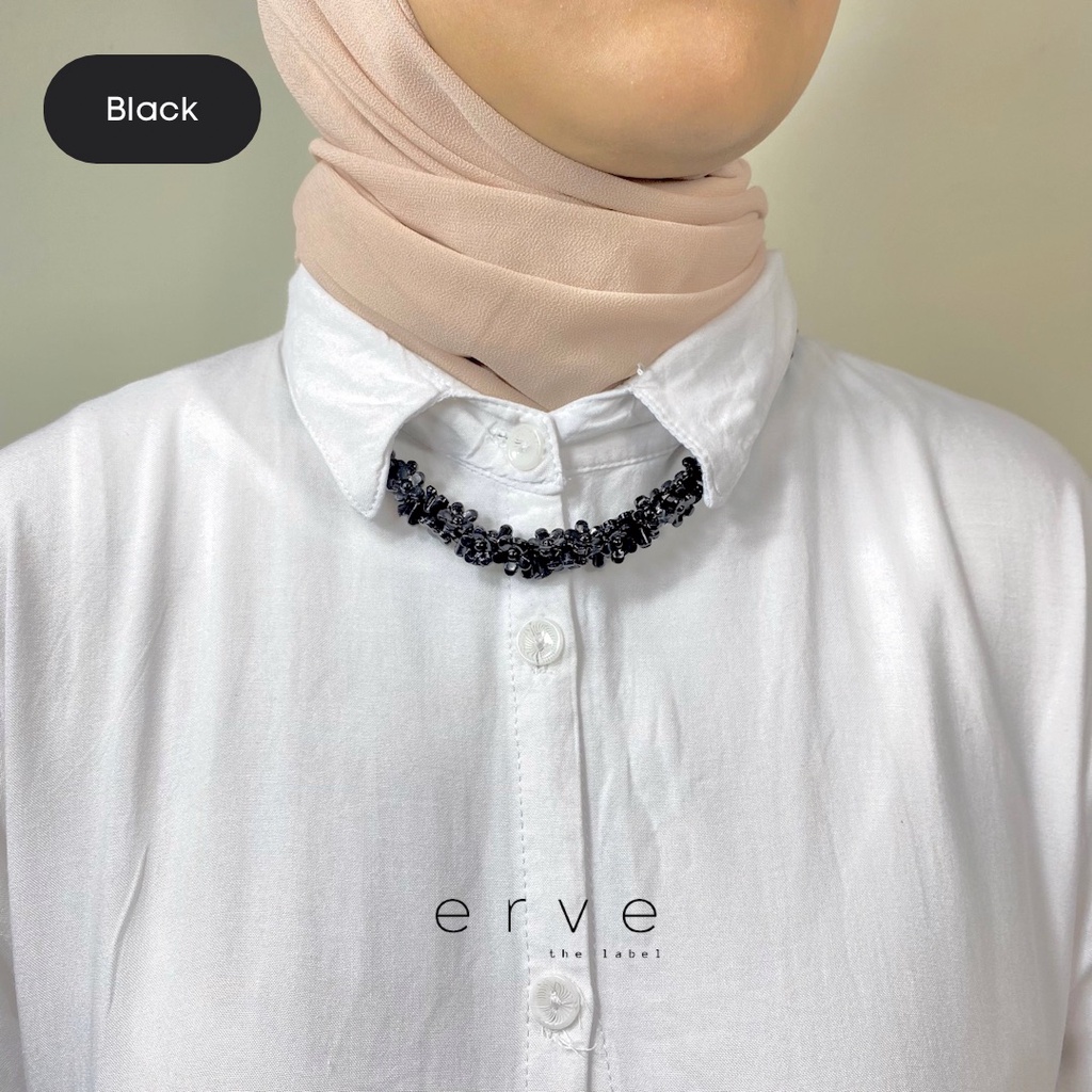 Ervethelabel - Vidia Necklace Beads | Kalung Manik | Kalung Choker | Kalung Hijab