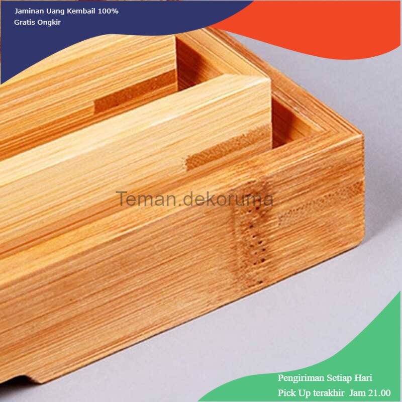 TD - PR NLSLASI Tatakan Teh China Bamboo Tea Tray - NL30