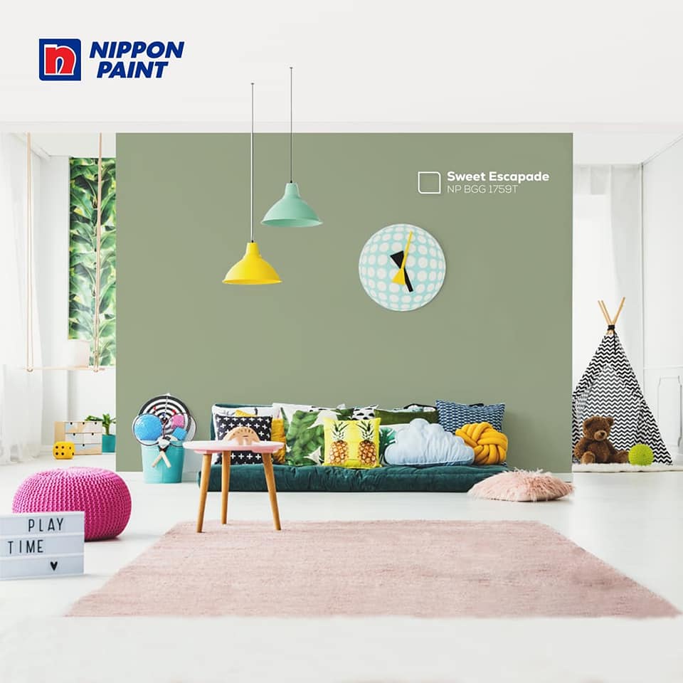 CAT TEMBOK EKSTERIOR NIPPON PAINT - SWEET ESCAPADE/BGG1759T