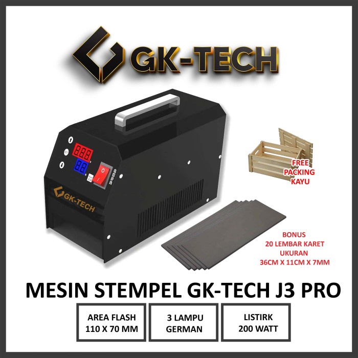 

Mesin Stempel Flash Otomatis Import Gkj3Pro