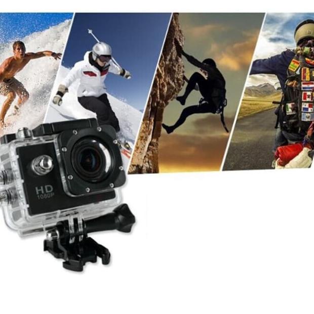 Sport Action Camera 1080P / Sportcam 1080P NON WIFI Gopro - Putih