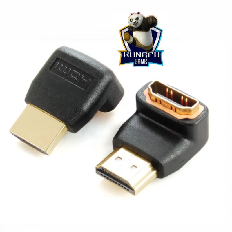 hdmi type L gold plate male to female