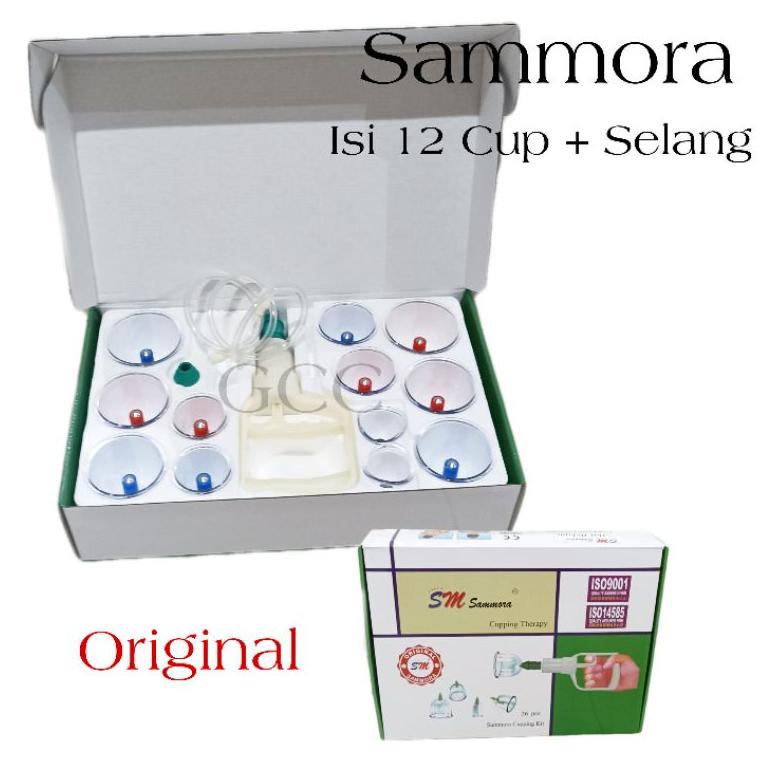 PRODUK- S8S 12 KOP ANGIN SAMMORA KANGZHU /ALAT BEKAM SAMMORA KOP LEBIH BESAR LENGKAP SELANG DAN POMP