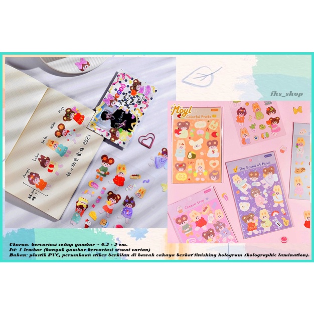 Stiker Aesthetic Buku Diary Sticker Aesthetic Scrapbook Stiker Lucu Stiker Jurnal Sweetheart Milk