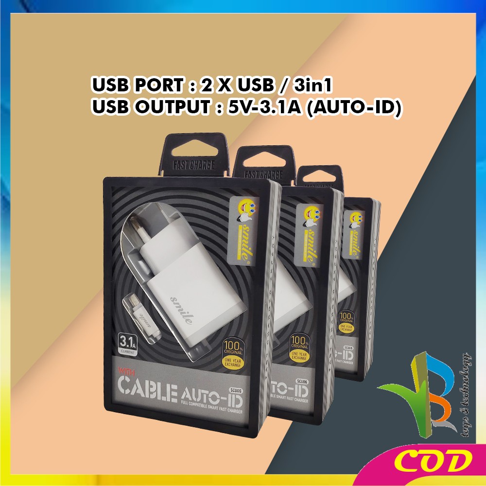 RB-C466 Charger Travel Adapter 2 Port USB Fast Charger Colokan USB Fast Charging / Dual USB Pengisi Daya Cepat