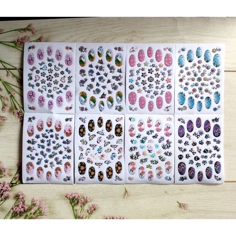 Mainan Sticker Kuku Anak Lucu / Finger Nail Art