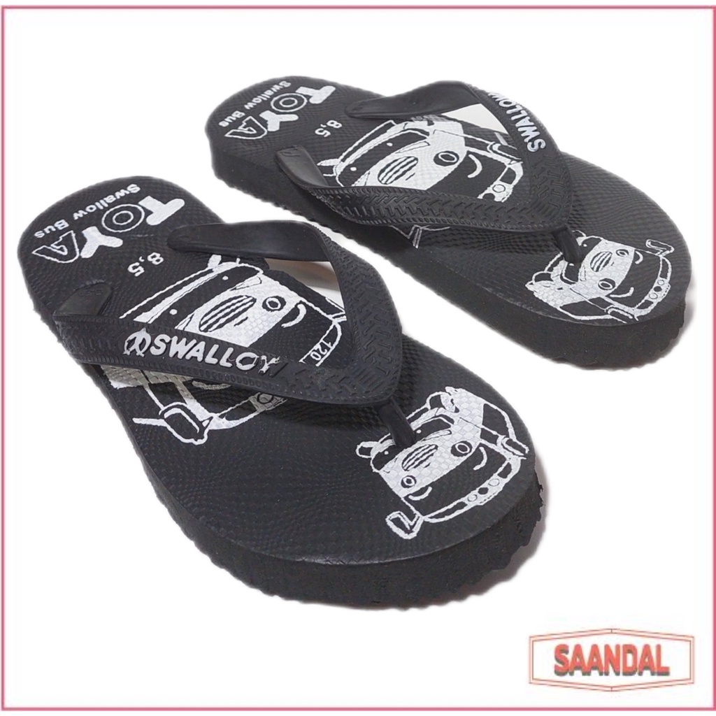 Grosir-Sandal Jepit Anak Swallow Toya (ISI 6 SANDAL)