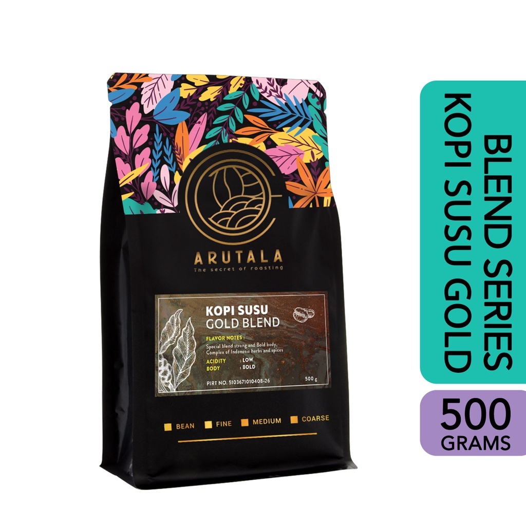 

ARUTALA Kopi Susu Gold Blend 500 gram//kopi asli//susu//susu